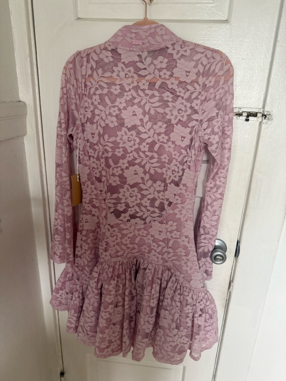 POPFLEX Mandarin Collar Festival Dress - Bon Bon Pink - Picture 12 of 12